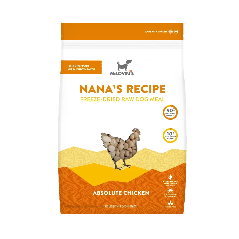 - Where to buy imported dog foodFreeze Dried Nana's Absolute Chicken Recipe | Dog Food and Mixer, 48 oz