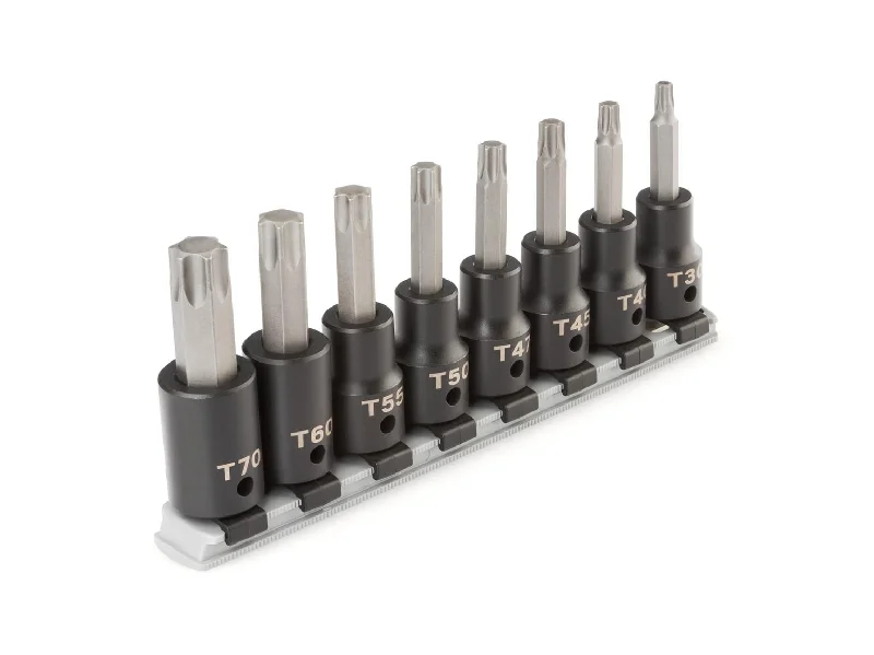 - Dog disposable foam shower gel1/2 Inch Drive Torx Impact Bit Socket Set, 8-Piece (T30-T70)