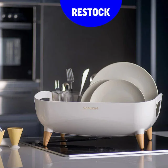 Pet Products나인웨어 볼륨 식기건조대 와이드 1단 대용량 NINEWARE VOLUME DISH RACK WIDE 2colors