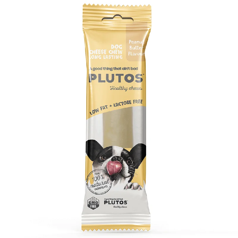 - Teething and chewing toys for puppiesPlutos: Dog Treats - Cheese & Peanut Butter (Large)