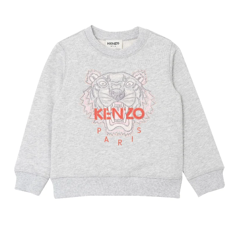 - Deodorizing cat litter tofu litterKenzo Light Grey Basic Tiger Fleece Sweatshirt