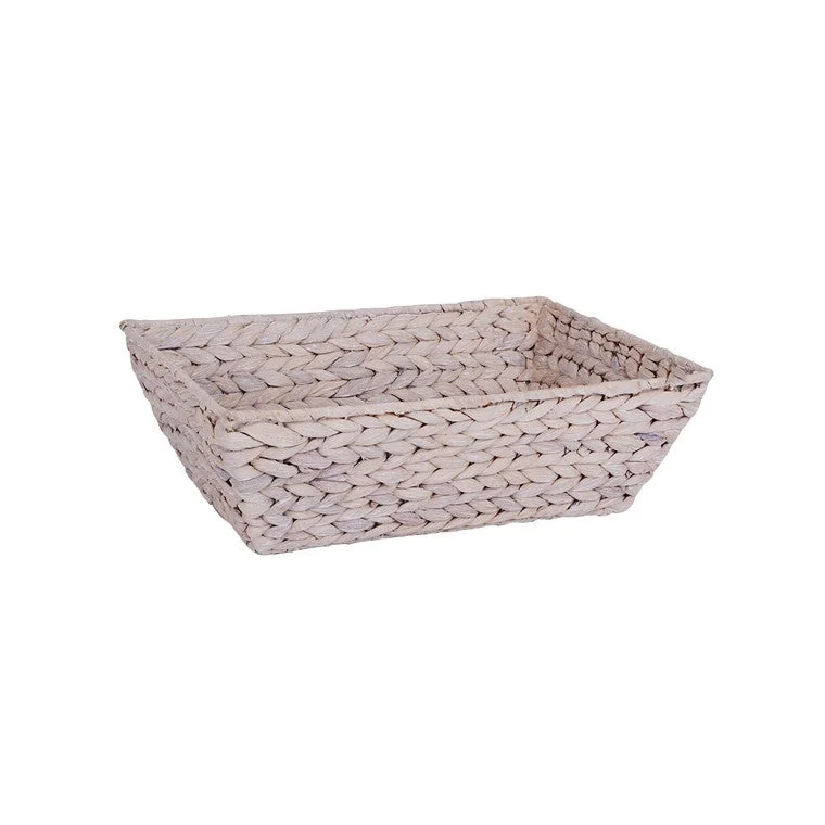 - Remote interactive pet feederH&G Ross Rectangle Basket, White, Small