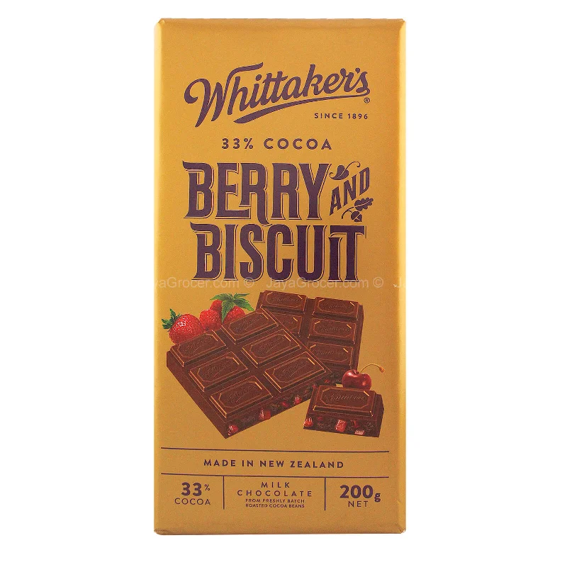 - ​​Pet toys under    yuanWhittaker's Berry & Biscuit Milk Chocolate 200g