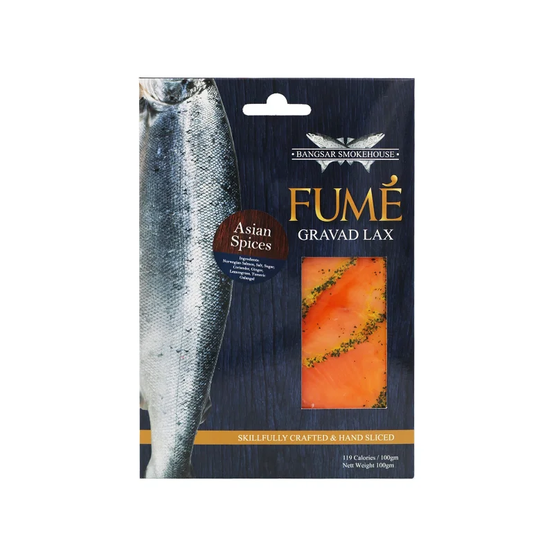 - Natural latex pet mattressFume Gravalax Asian Salmon 100g