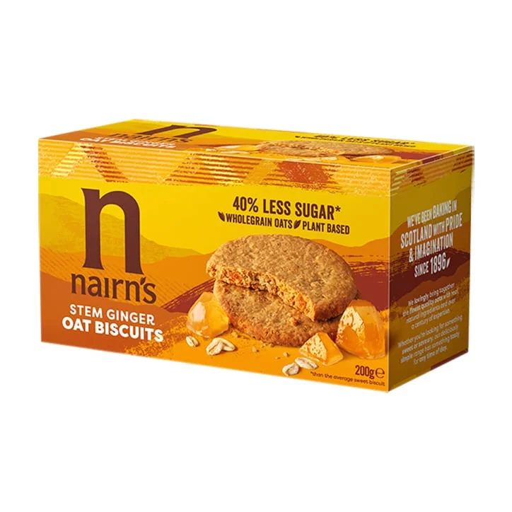 - ​​Christmas pet Christmas clothingNairn's Oat Biscuits Stem Ginger 200g