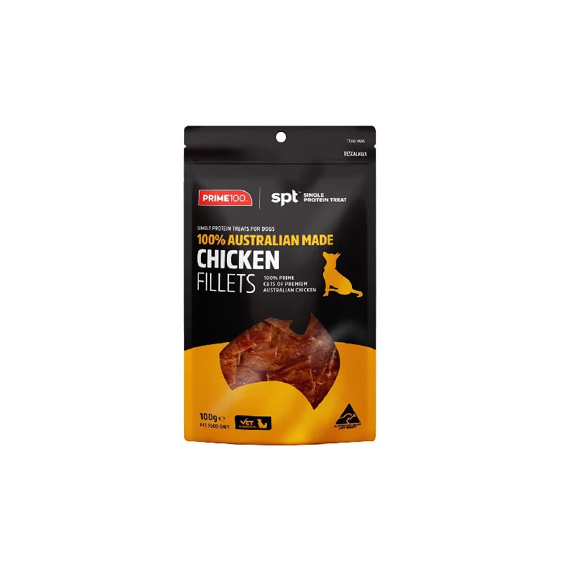 - Air box TSA certified check-inSPT™ Fillet Chicken Treats 100g