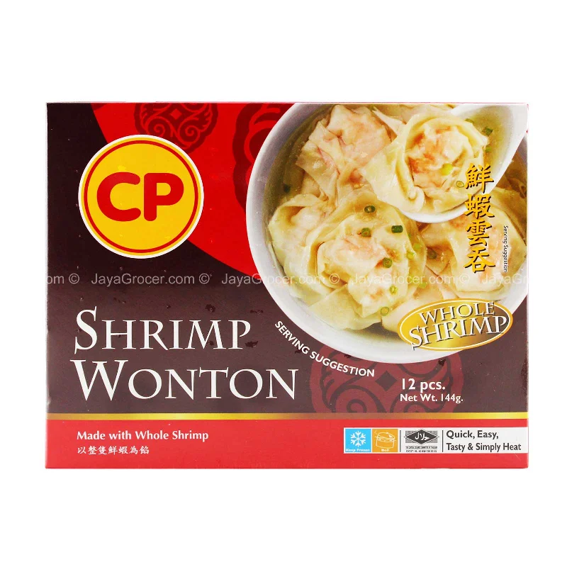 - Winter dog thick down jacketCP Ready-to-Eat Raw Shrimp Wonton 154g