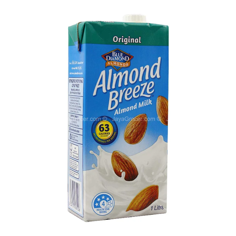 - Air box TSA certified check-inALMOND BREEZE ORI ALMOND UHT MILK 1LIT