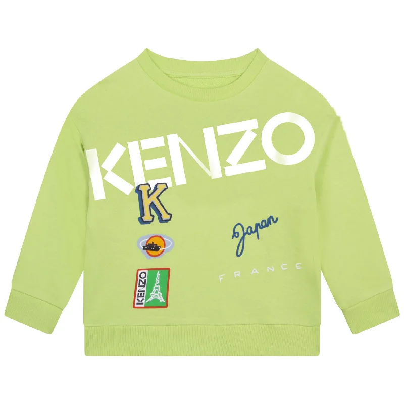 - Natural latex pet mattressKenzo Lime Journey Multi-Iconic Sweatshirt