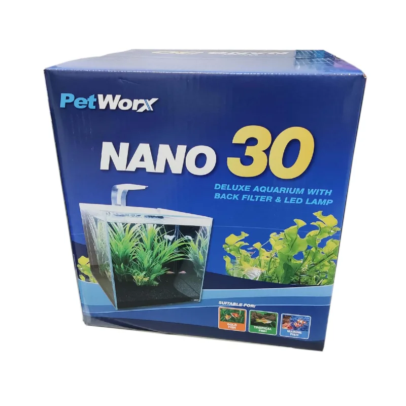 - Smart cat litter box with automatic cleaningPet Worx Nano 30 Aquarium 27Lt