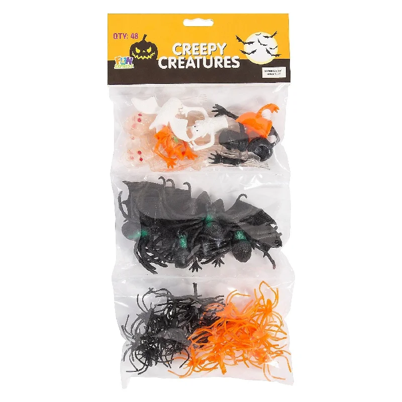 - How to choose pet toysCreepy Creatures 2" | 48 ct