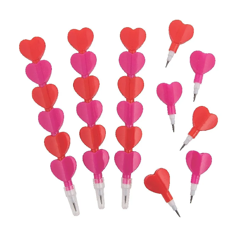 - Recommended affordable pet toysValentine's Stacking Heart Pencils | 6 ct