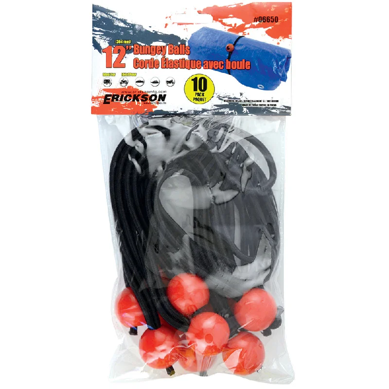 - Degradable pet feces bag10-Pack Bungee Balls, 12in