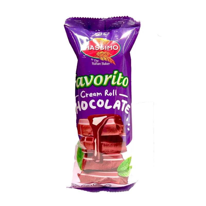 ---Massimo Favorito Chocolate Cream Roll 50g