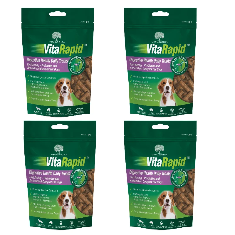 - Natural latex pet mattressBundle Pack of 4 x VitaRapid® Digestive Health Daily Treats for dogs 210g