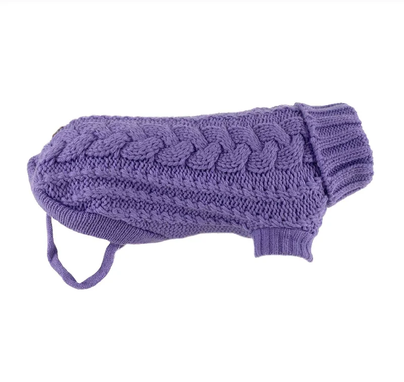  -Splash-proof food bowl AND Anti-choking slow food bowlHuskimo Jumper Frenchknit Lavender (33cm)