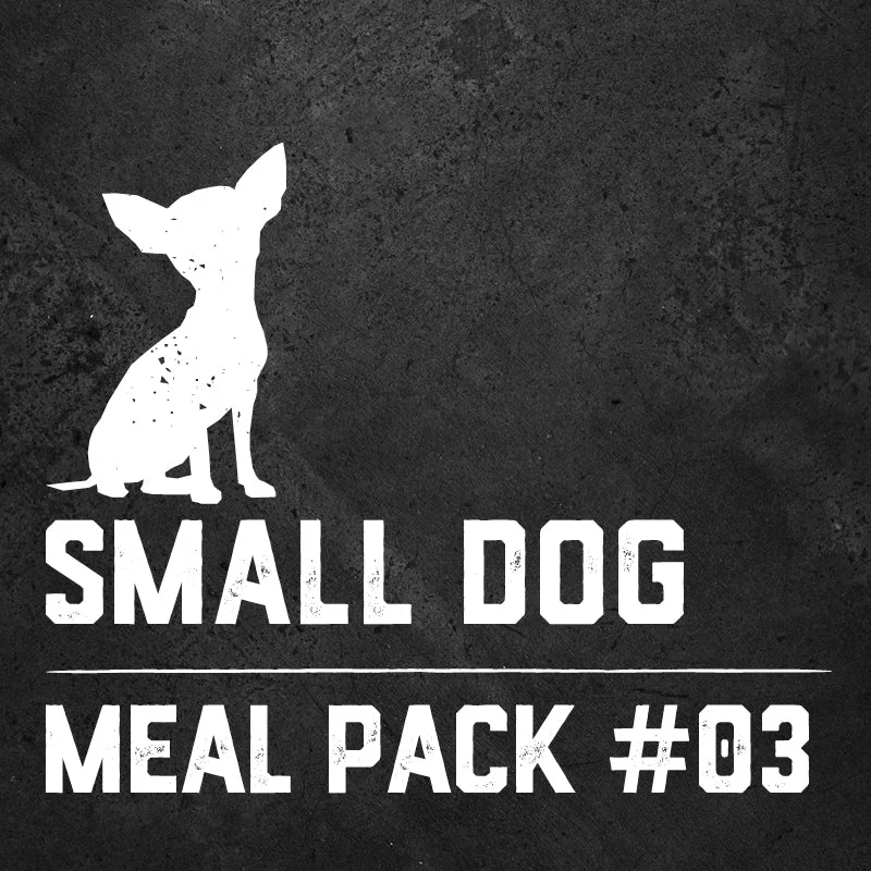 - Winter warm clothes for short-haired dogsRaw Feeding for Small Dogs - Meal Pack #03