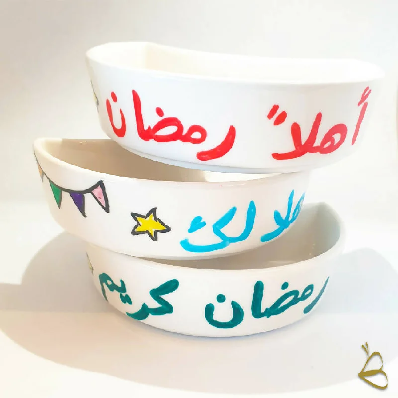 - Pet diabetes prescription foodB for Balo Hand Painted Ramadan Edition Set of 3 Porcelain Condiment Bowls