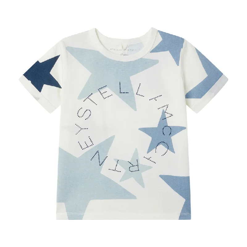 - Natural latex pet mattressStella McCartney White Ss Blue Stars Tee