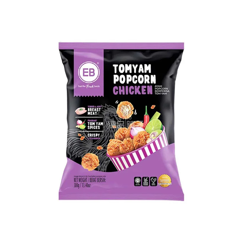 - Car dog seat beltEB Popcorn Chicken Tomyam Flavour 380g