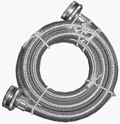 ---48 In. Washing Machine Hose - Stainless Steel