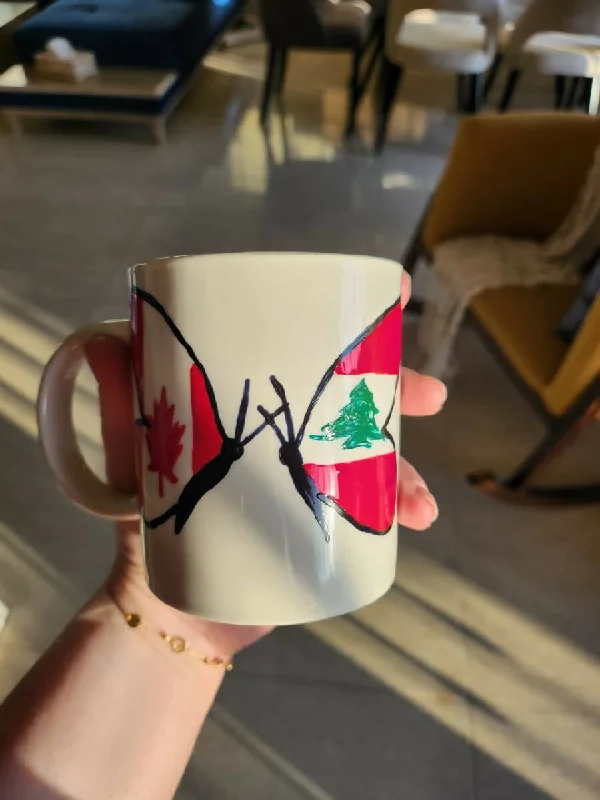 - Air box TSA certified check-inArt Vibes From Lebanon to Canada Mug