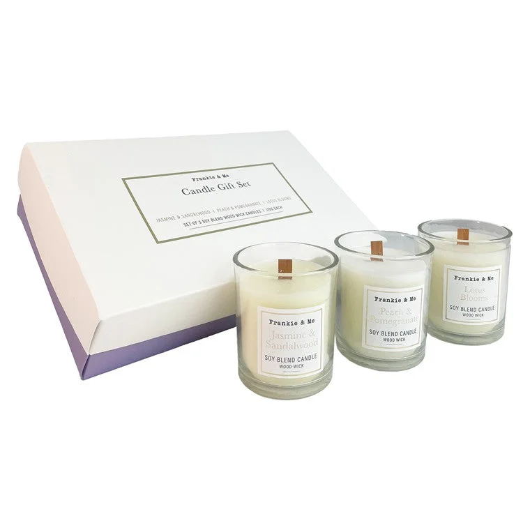 - Dog heart rate monitoring collarF&M Woodwick Candle Gift Set Of 3 Jars, 110gm