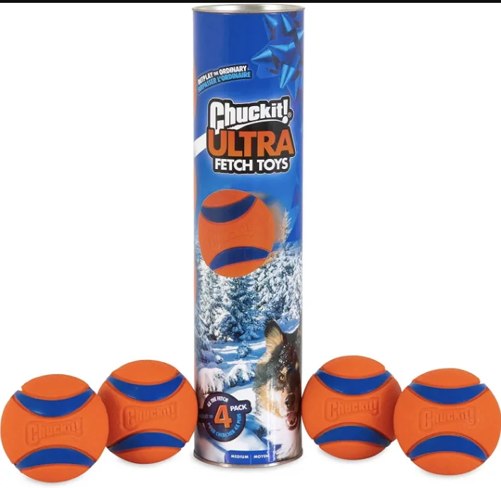 - Pet smart GPS locatorChuckit! Ultra Ball Canister - Medium (4 pack)