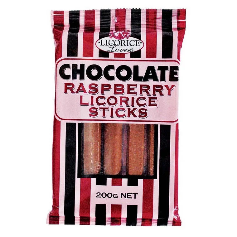 - Dog anti-slip matChoc Raspberry Liquorice Sticks, 200gm