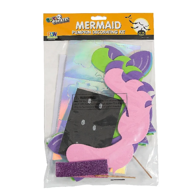 - Travel pet toy recommendationsCool2Create Colorful Mermaid Pumpkin Decorating Craft Kit | 1 Kit