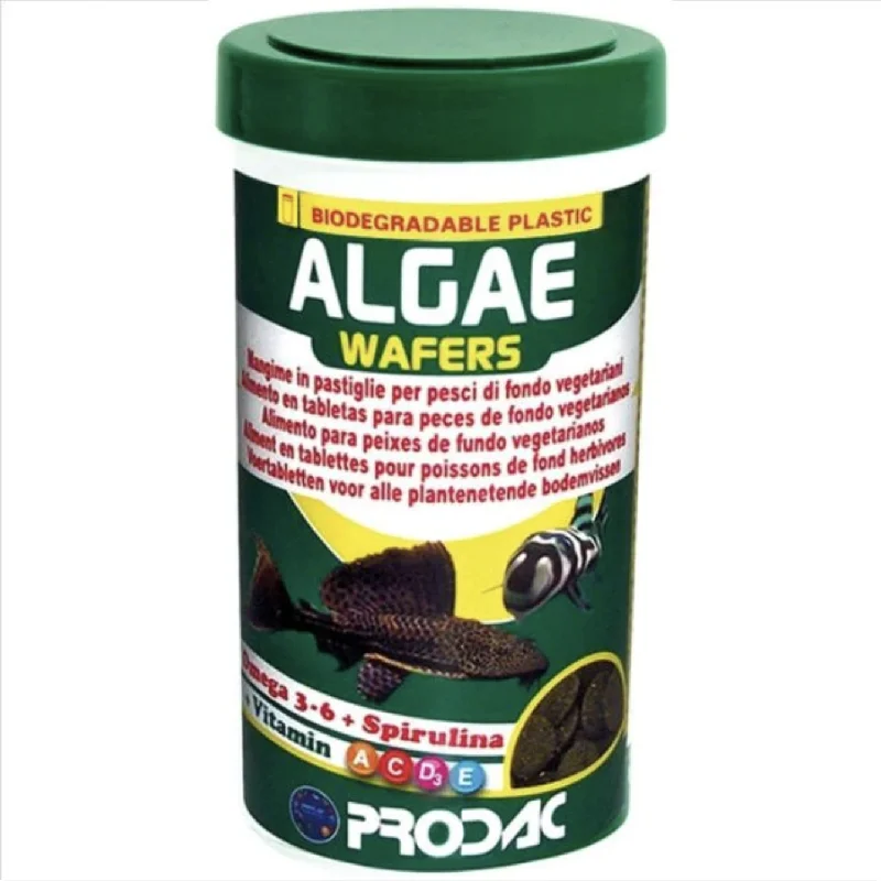 - Pet stroller can be taken on the planeProdac Algae Wafers 125g