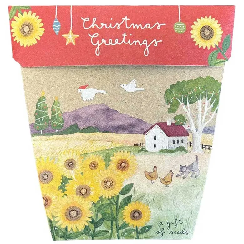 - Cat nail clippers with LED lightsSow 'n Sow Gift of Seeds Christmas Card - Sunflower Christmas Greetings