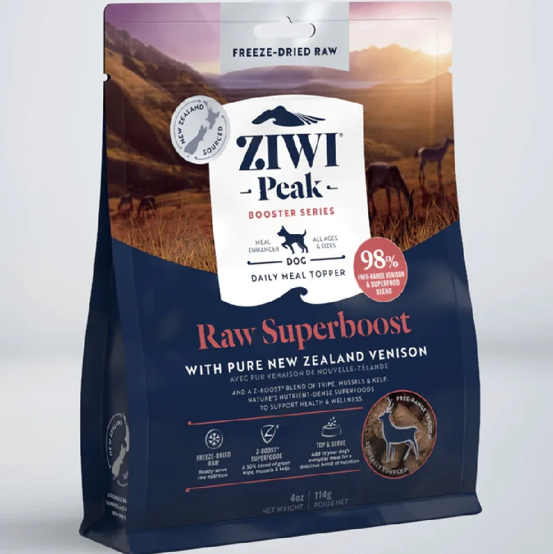 ---Ziwi Peak Freeze Dried Dog Superboost - Venison (114g)