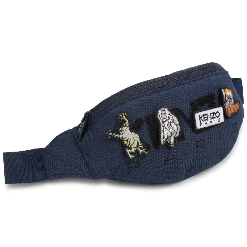 - Parrot climbing and standing wooden frameKenzo Navy Logo Bumbag