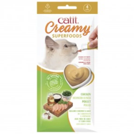 - Degradable pet feces bagCreamy Superfood - Chicken with Coconut & Kale (4 x 10g)