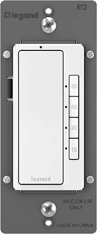 - Hamster silent running wheel to prevent chewing60 Minute Timer Light Switch, White