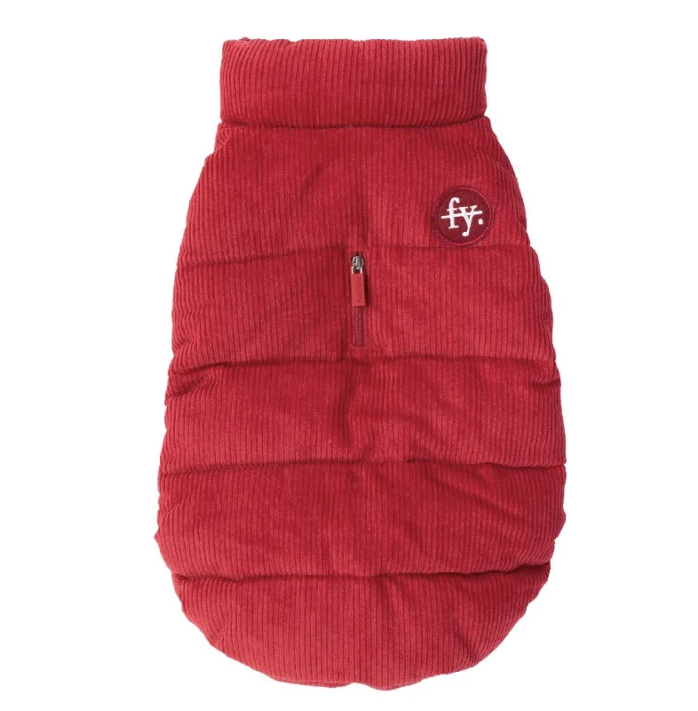 - Winter dog thick down jacketFuzzyard Dog Coat - Mosman Puffer - Red 3