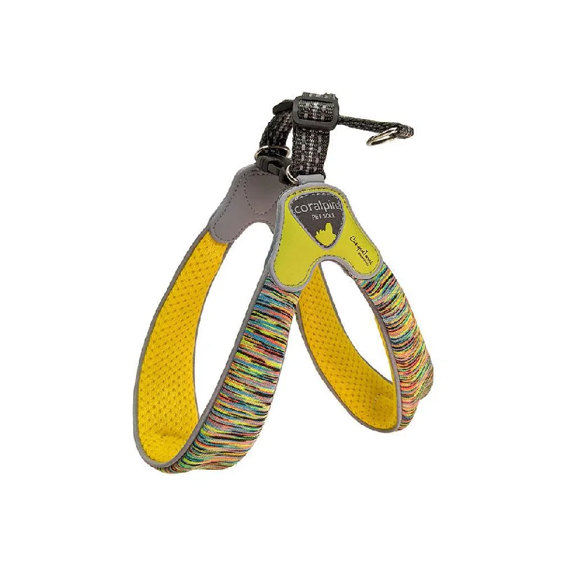 ---Coralpina Powermix Harness Yellow Melange Sz 1