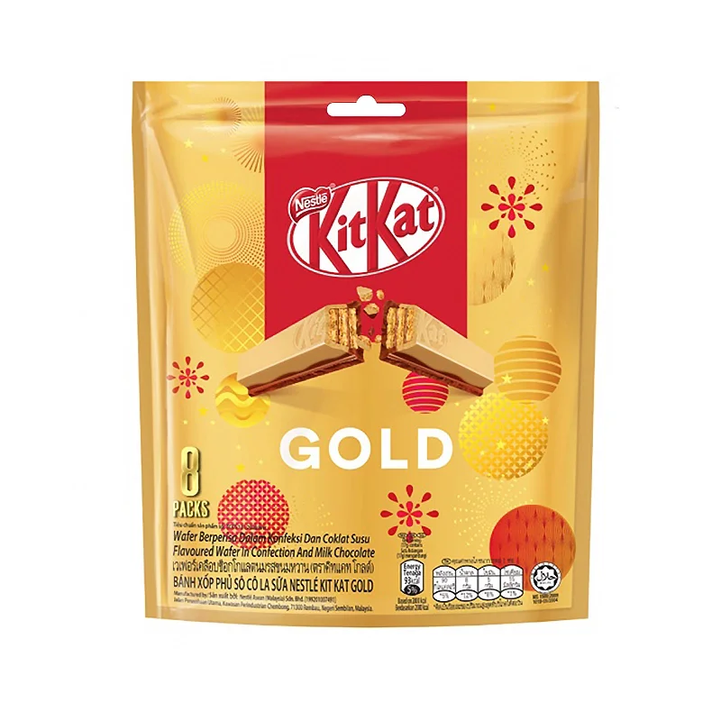 - Pet tear stain cleaning wipesNestle Kitkat Gold 2 Fingers Milk Chocolate Sharebag 17g x 8