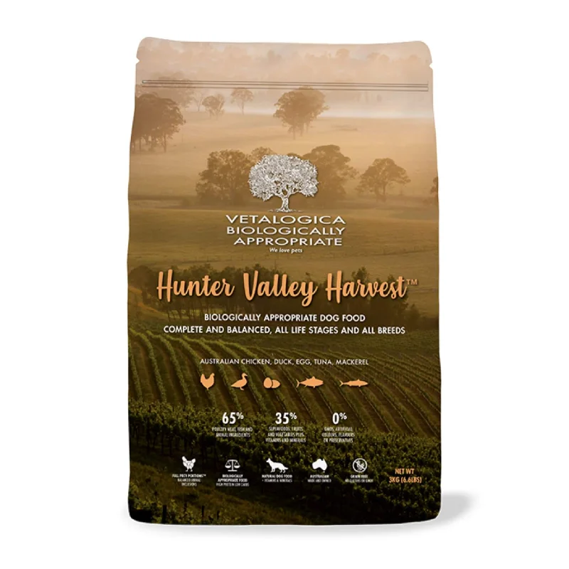 - Tear stain dog foodVetalogica Biologically Appropriate Hunter Valley Harvest Dog Food