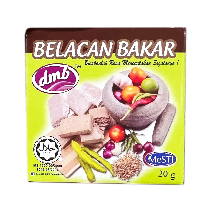 - Rabbit grass rack to prevent waste food boxDMB Belacan Bakar (Toasted Fermented Shrimp Paste) 20g