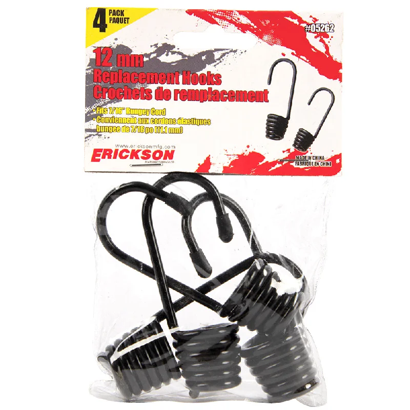 Pet Products4-pack, 12mm Replacement Bungee Hooks