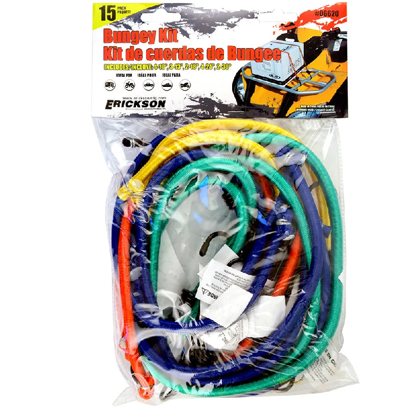 - Hamster silent running wheel to prevent chewing15 Pack Assorted Bungee Cords