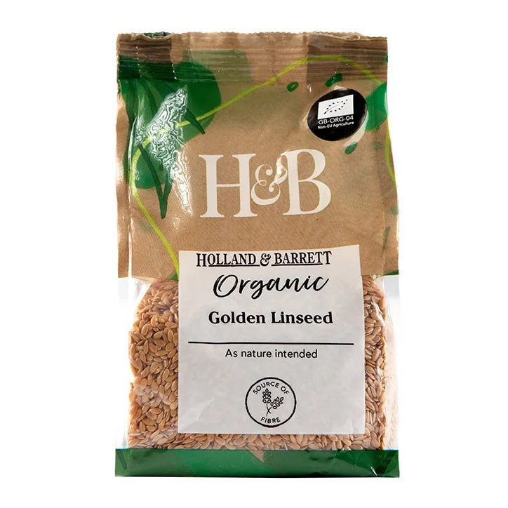 - Air box TSA certified check-inHolland & Barrett Organic Golden Linseed 250g