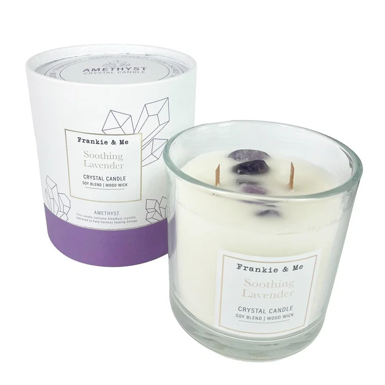 - Pet monitor with cameraF&M Woodwick Crystal Candle Lavender, 400gm