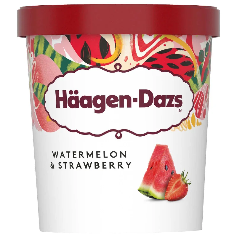 - Dog disposable foam shower gelHaagen Dazs Watermelon and Strawberry Ice Cream 473ml