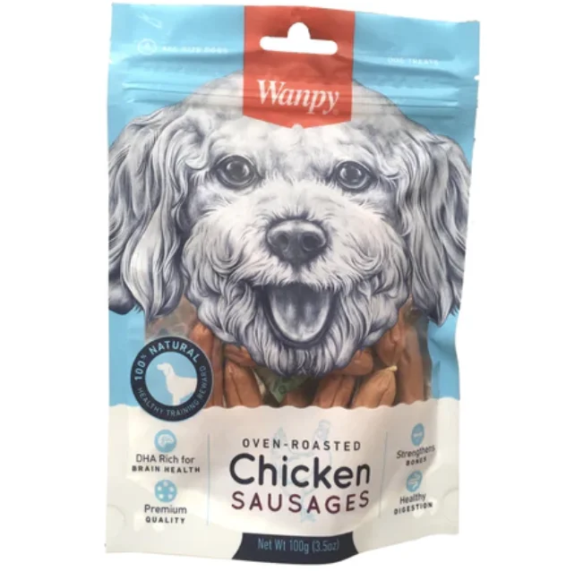 - Dog heart rate monitoring collarWanpy Chicken Sausages (100gm)