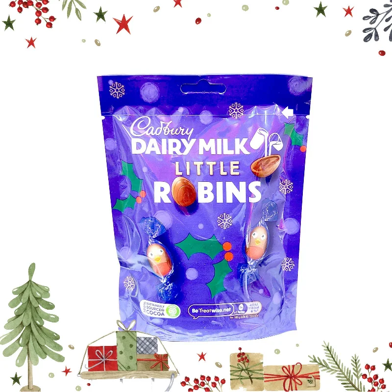 - Organic cotton dog bibsCadbury Dairy Milk Little Robins Chocolates 88g