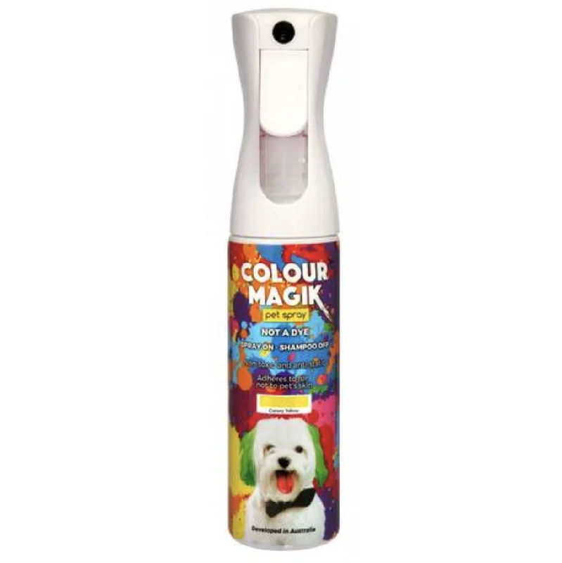 - Parrot climbing and standing wooden frameColour Magik Spray Yellow 280Ml