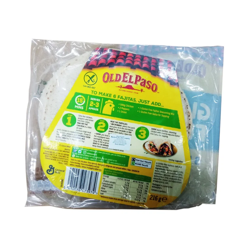  -Anti-scratch sofa protective coverEl Paso Gluten Free Tortillas 216g